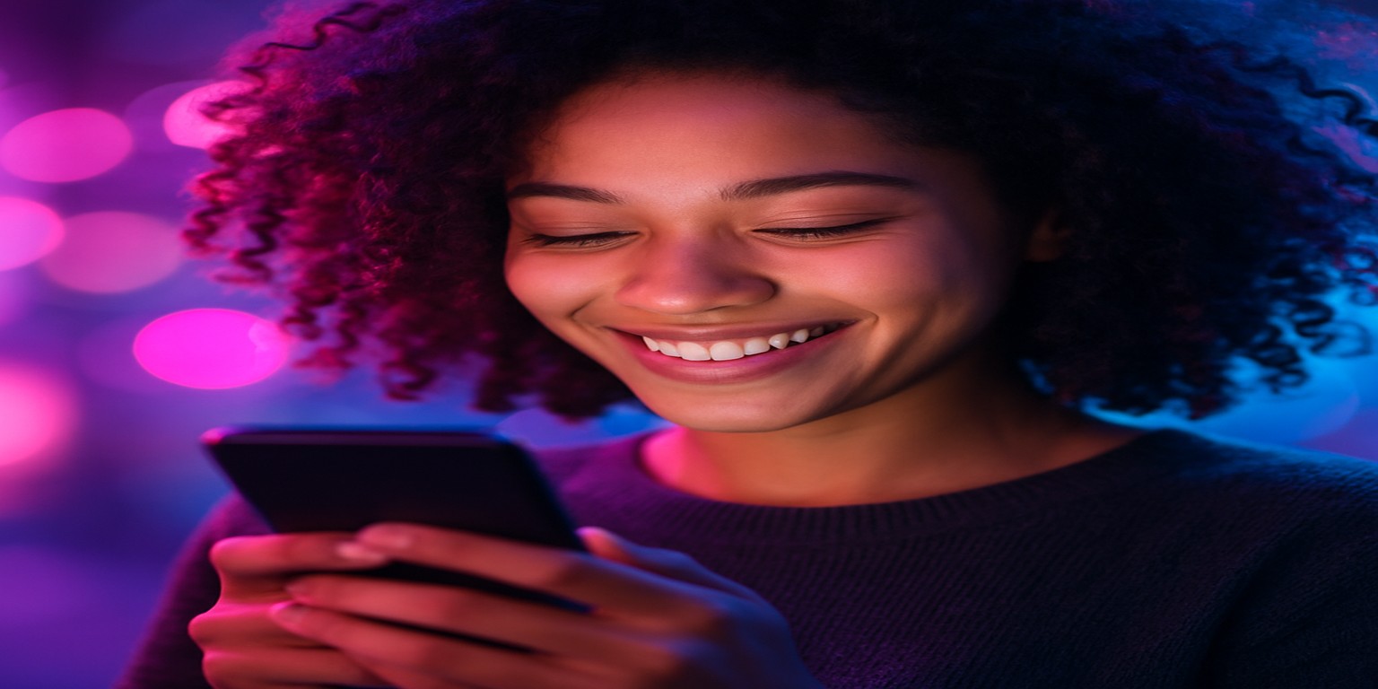 একজন নারী ৭৭৭ডি অ্যাপটি ব্যবহার করছেন